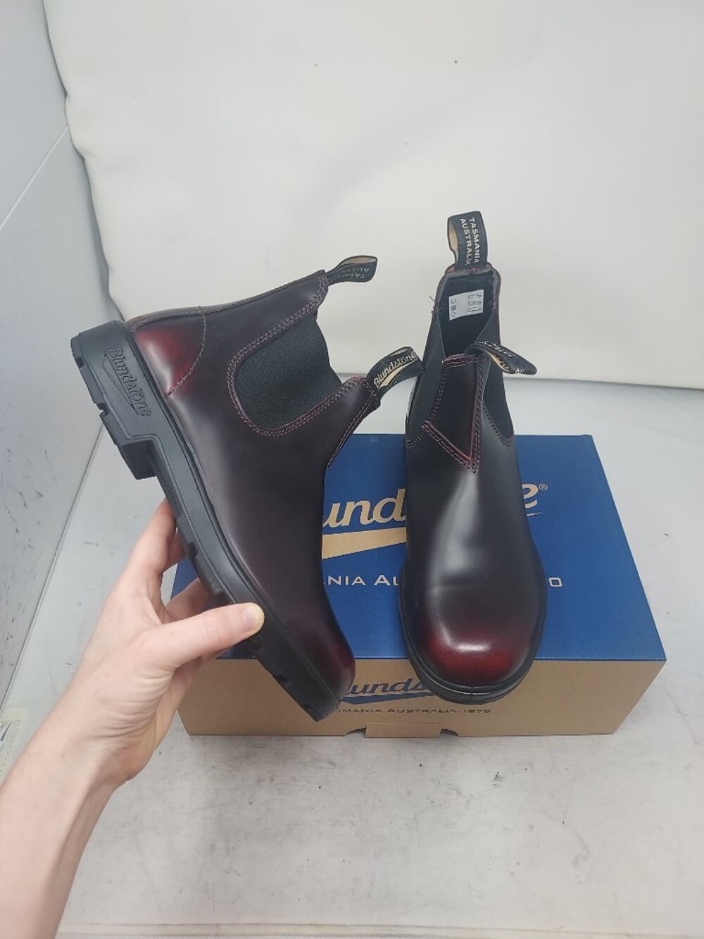 Blundstone WOMENS Bordeaux Brush Red Boot